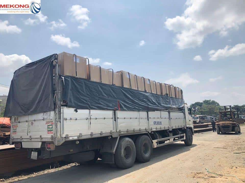 Các loại xe vận chuyển hàng đi Campuchia - Mekong Logistics