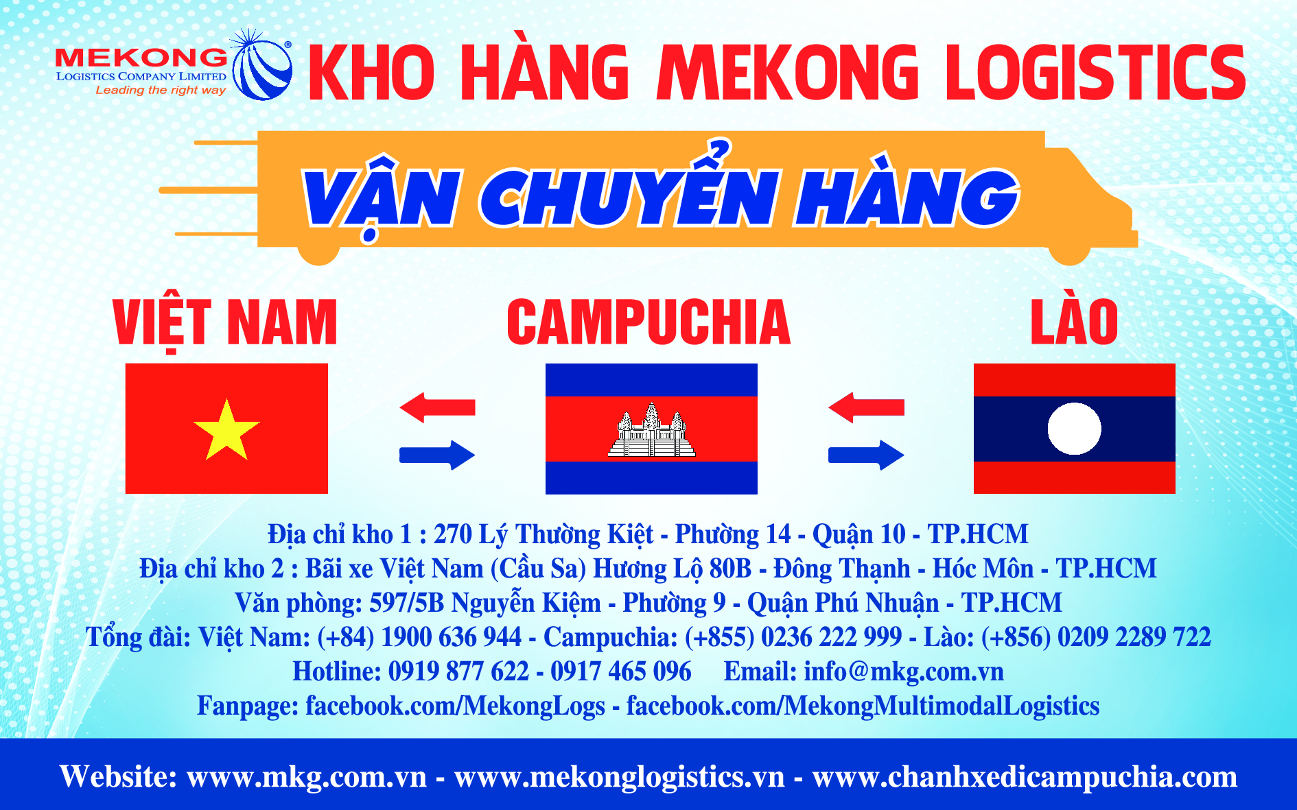 Thông tin kho hàng Mekong Logistics tại TP.HCM