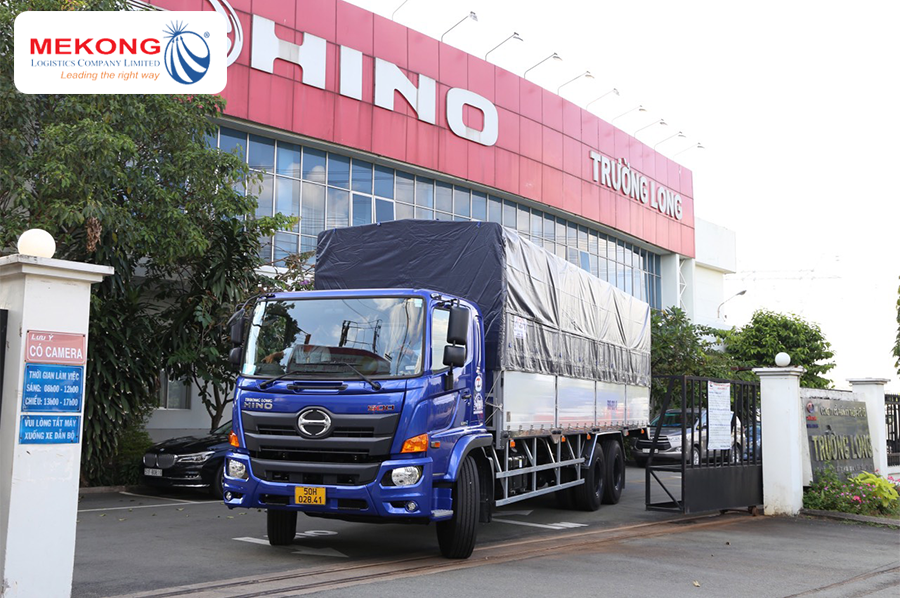 Xe tải 15 tấn Hino gia nhập Mekong Logistics cuối 2020